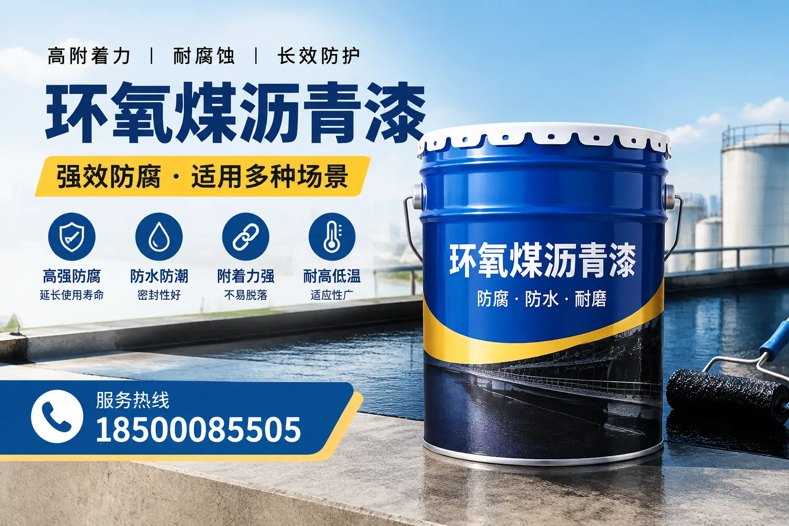 环氧煤沥青漆与油漆的区别，浮山消费者最关心的问题